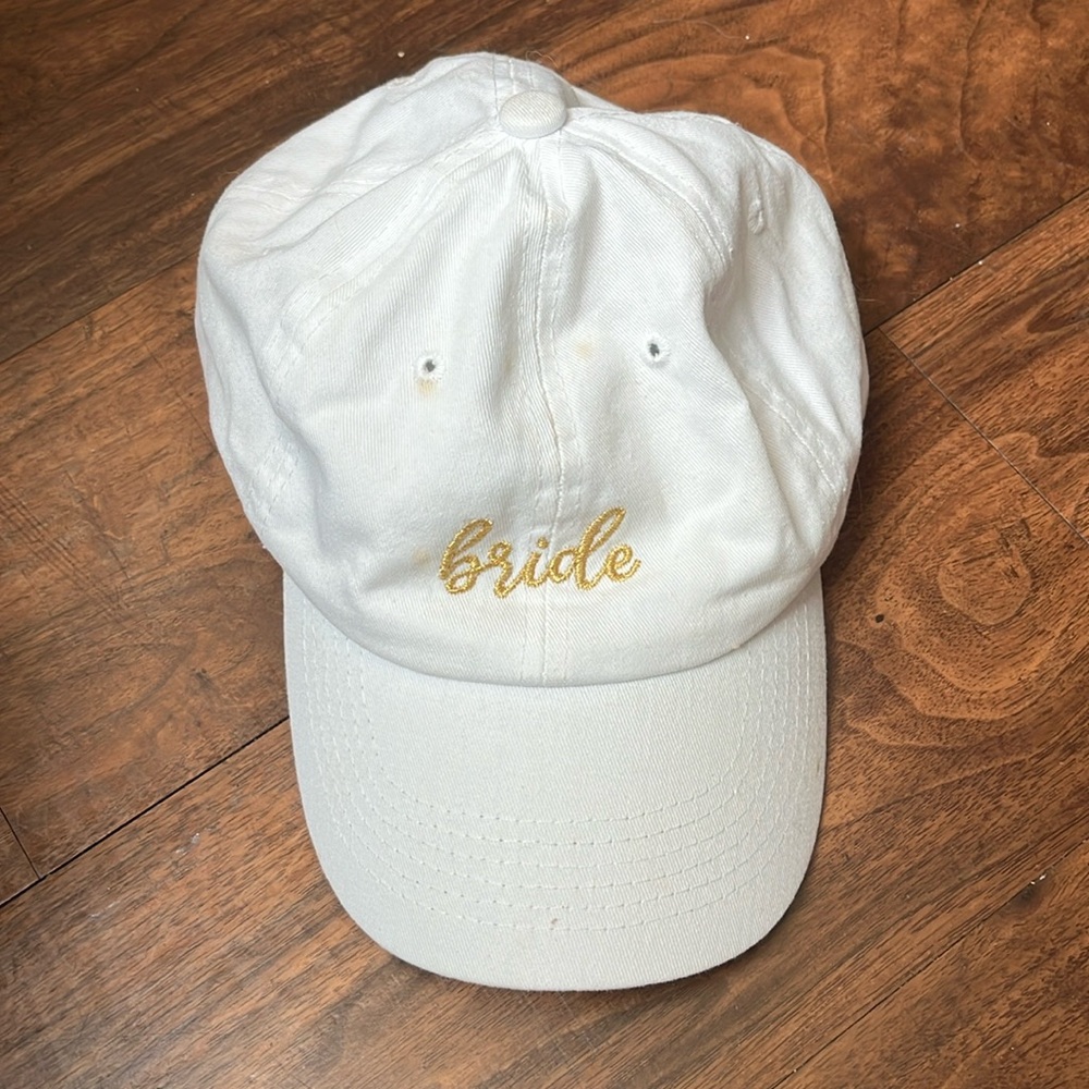 Bride baseball cap